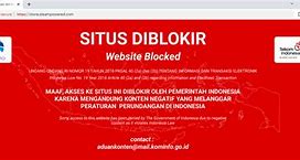 Situs Diblokir Kominfo